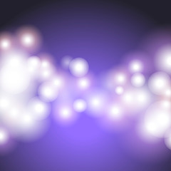 Wall Mural - Purple bokeh background