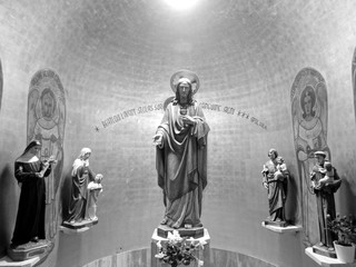 chiesa santa maria immacolata e san vincenzo de' paoli,roma,italia.
