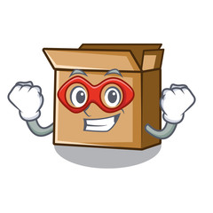 Sticker - Super hero cardboard in the a character shape