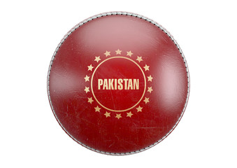 Wall Mural - Red Cricket Ball