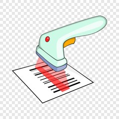 Poster - Scanner icon. Isometric illustration of scanner vector icon for web