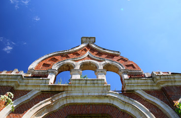 Poster - Ruins old manor house, Russia