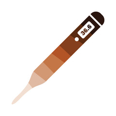 Sticker - Medical thermometer icon