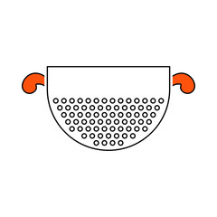 Wall Mural - Kitchen Colander Icon