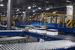 © bong - Automated warehouse. Boxes moving on conveyer