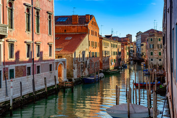 Wall Mural - view of venice on a spring day