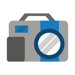 Poster - Photographic camera symbol isolated flat