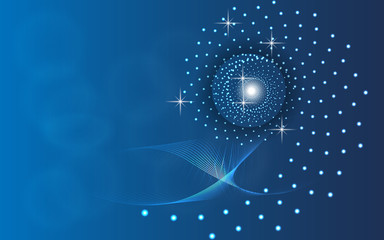 Poster - Abstract technology background. Vector illustration. digital technology concept.