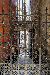 detail of gothic door