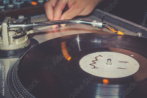 vinilo disco Wallpaper Mural