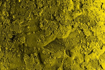 yellow christmas style highlighted volume plaster texture - wonderful abstract photo background