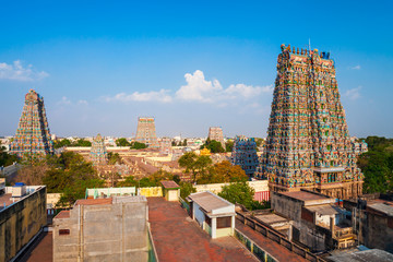 Wall Mural - Meenakshi Amman Temple in Madurai