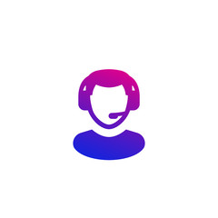 Sticker - customer service icon