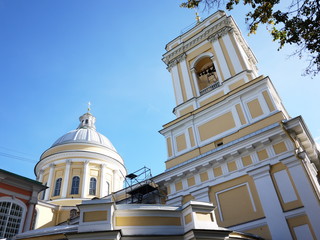 Wall Mural - Alexander Nevsky Lavra. Beautiful and sacred place. Details and close-up.