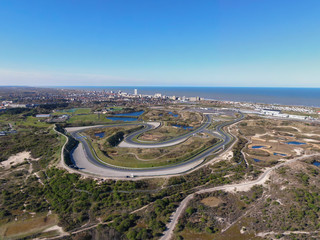 Wall Mural - High resolution aerial image of Zandvoort circuit