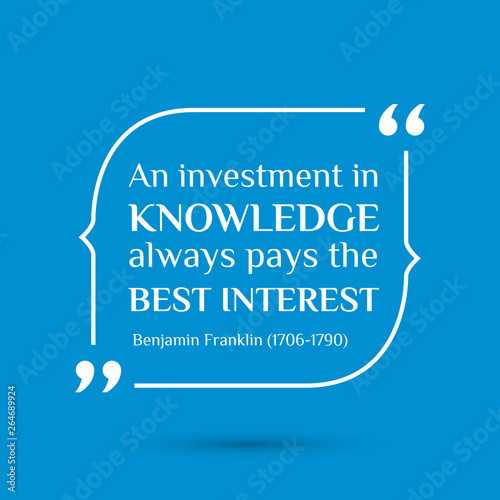 Cuadros en Lienzo Vector inspirational motivational quote