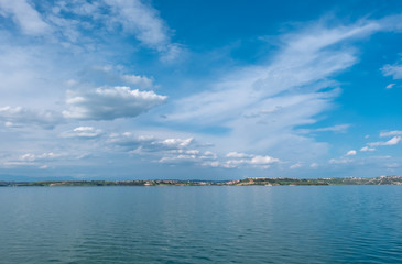 seyhan lake and surrounding villas, pine forests, adana turkey