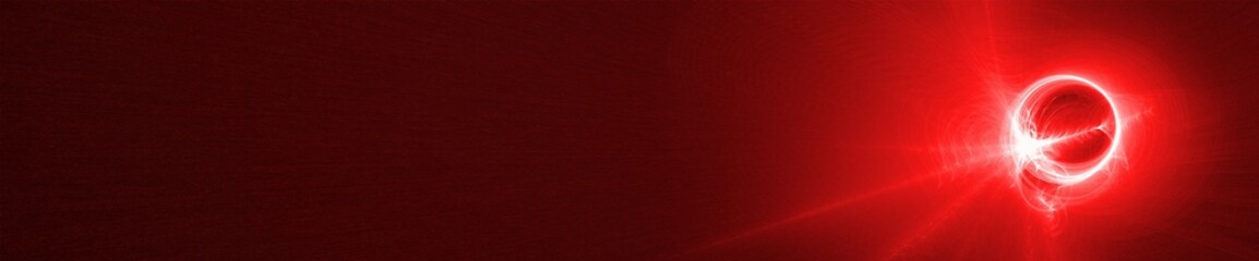 Wall Mural - red glow wave. lighting effect abstract background