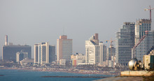 Skyline Of Tel Aviv, Israel