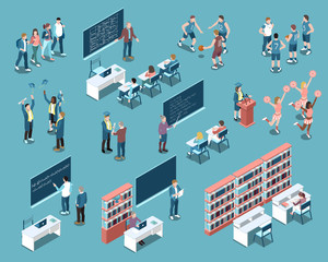 University Isometric Set