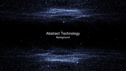 abstract technology background with light effect