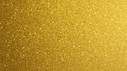 Wall Mural - Golden glimmered seamless loop abstract motion background. Looped 4K motion graphic.