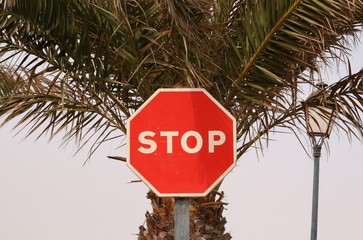 stop sign