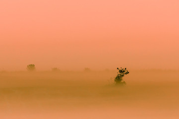 Sunrise in Yambol, Bulgaria, morning sun