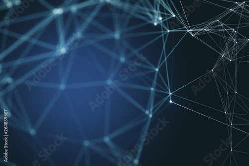 Blurry polygonal background