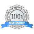 100% Trustworthy Licensed & Insured Emblem