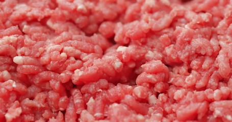 Poster - Raw fresh minced beef