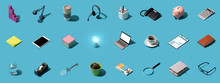 Office And Business Objects Background