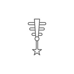 Poster - Stereo lithography, 3d printing icon. Element of 3d printing icon. Thin line icon for website design and development, app development. Premium icon