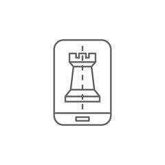 Poster - Phone, project, 3d printing icon. Element of 3d printing icon. Thin line icon for website design and development, app development. Premium icon