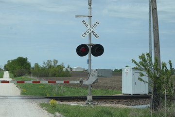 Canvas Print - Railroad Crossing