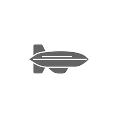 Poster - blimp aircraft icon. element of simple transport icon. premium quality graphic design icon. signs an