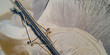 Kiesabbau in einer Kiesgrube bei einem Drohnenflug