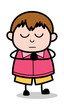 © TheToonCompany - Worship - Teenager Cartoon Fat Boy Vector Illustration