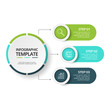© Tetiana - Creative concept for infographic with 3 steps, options, parts or processes. Business data visualization. Vector business template for timeline presentation.