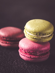 Wall Mural - Colorful macarons