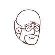 © Grgroup - head of grandfather avatar character