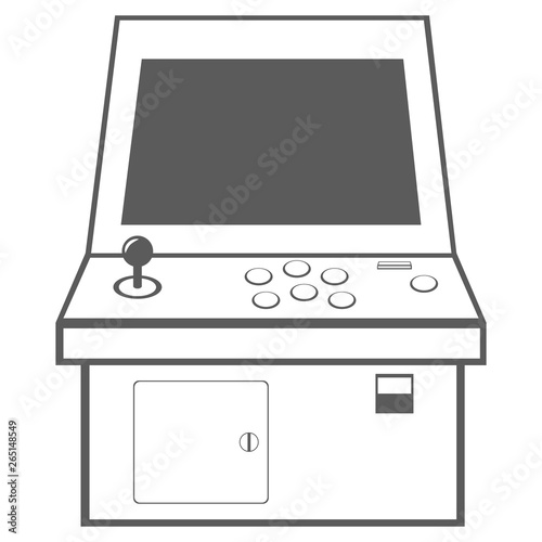 ゲーム台 コントローラー 画面 筐体 遊ぶ ゲーセン ゲームセンター イラスト アイコン Buy This Stock Vector And Explore Similar Vectors At Adobe Stock Adobe Stock