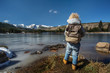 © Maygutyak - Hiker in Rocky mountains National park in USA