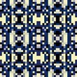 © Eigens - seamless pixel pattern mosaic. abstract background with squares can be used for wallpaper, fabric, textile or clothing design.