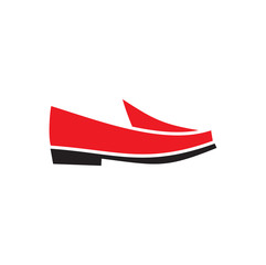 Poster - shoe icon on background for graphic and web design. simple vector sign. internet concept symbol for 
