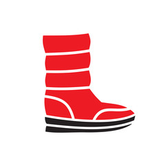 Poster - shoe icon on background for graphic and web design. simple vector sign. internet concept symbol for 
