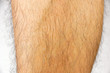 © cunaplus - closeup of hairy leg