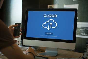 Poster - Online cloud storage