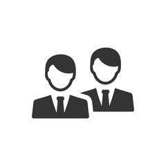 Sticker - Business people icon