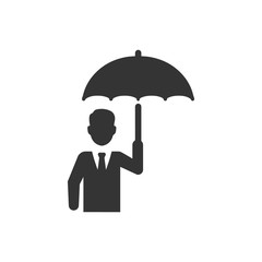 Poster - Business insurance icon